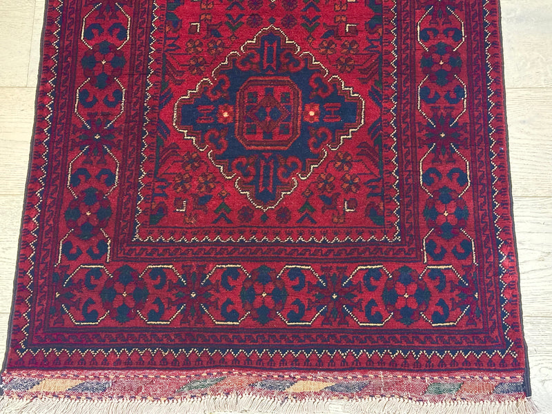 Kamyab Afghan Fine Handmade Tribal Wool Runner Rug (550-2090) 505X81cm