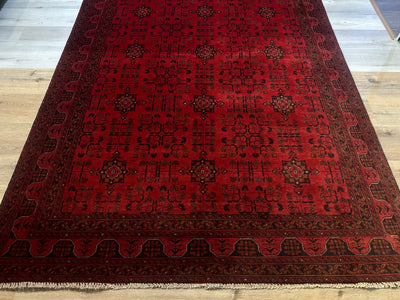 Khal Mohommadi Afghan Fine Tribal Rug (550-2062) 297x196cm