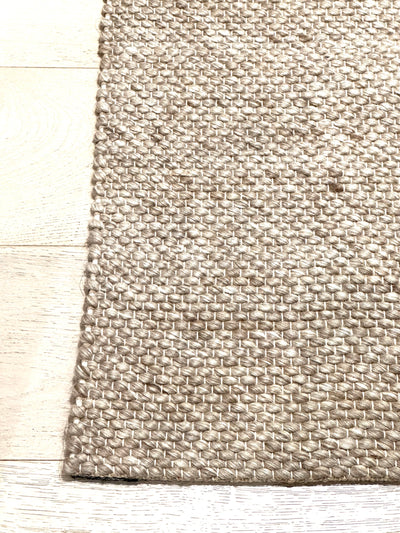 Chicago Drops Skandi Beige Wool Runner Rug