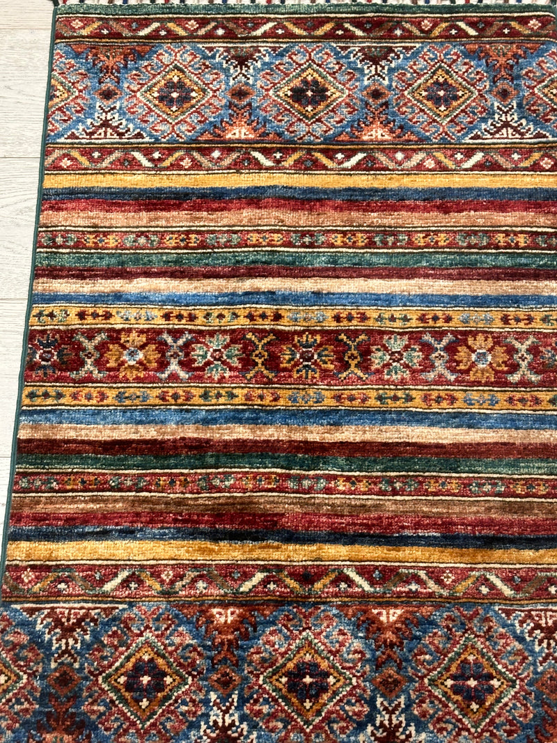 Kazak Khorjin Handmade Vegi Dye Rug (SKT550-1990) 97X60CM