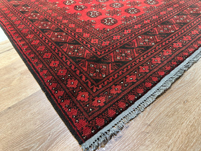 Bokhara Afghan Akhche Tribal Rug (STK550-2023) 292x197CM,Rugs Online Rugs Sydney Australia, www.rugsonlinerugs.com.au 