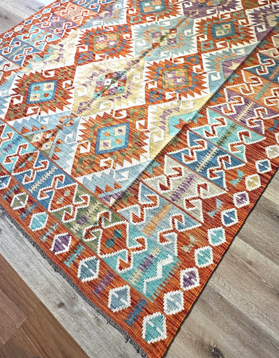 Kilim Chobi Handmade Multi Wool Rug (STK550-2097) 290X202CM