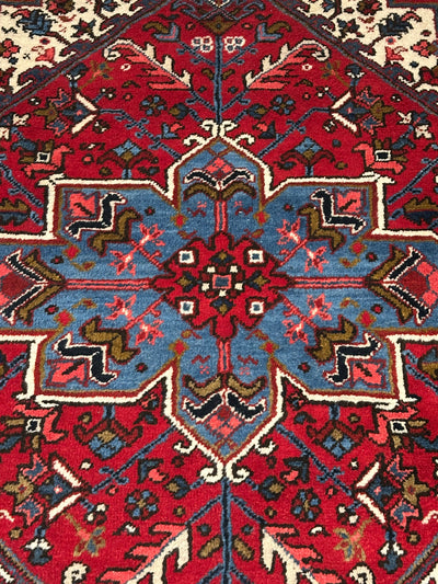 Heriz Fine Tribal Bold Geometric Wool Rug (STK310-4) 194X150CM