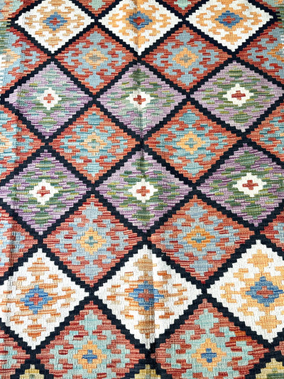 Kilim Chobi Handmade Multi Wool Rug (STK550-2117) 240X163CM