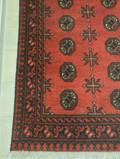 Bokhara Afghan Akhche Tribal Rug (STK550-1983) 200x84cm