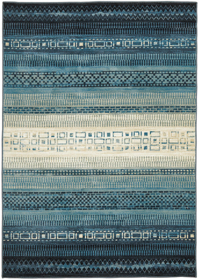 Sally Stripe Blue Rug, Rugs Online Rugs Sydney Australia, www.rugsonlinerugs.com.au