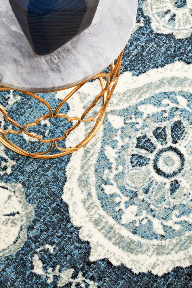 Sally Moroccan Navy Rug, Rugs Online Rugs Sydney Australia, www.rugsonlinerugs.com.au