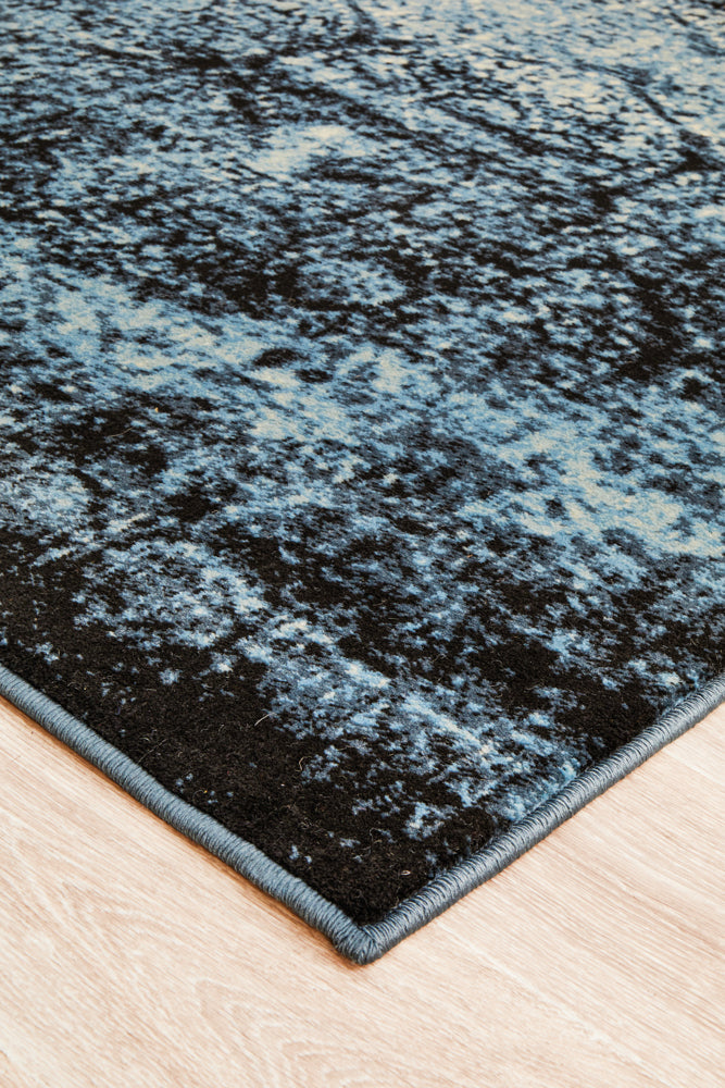 Sally Morgan Distressed Navy Rug