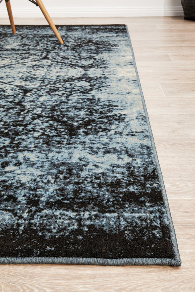 Sally Morgan Distressed Navy Rug