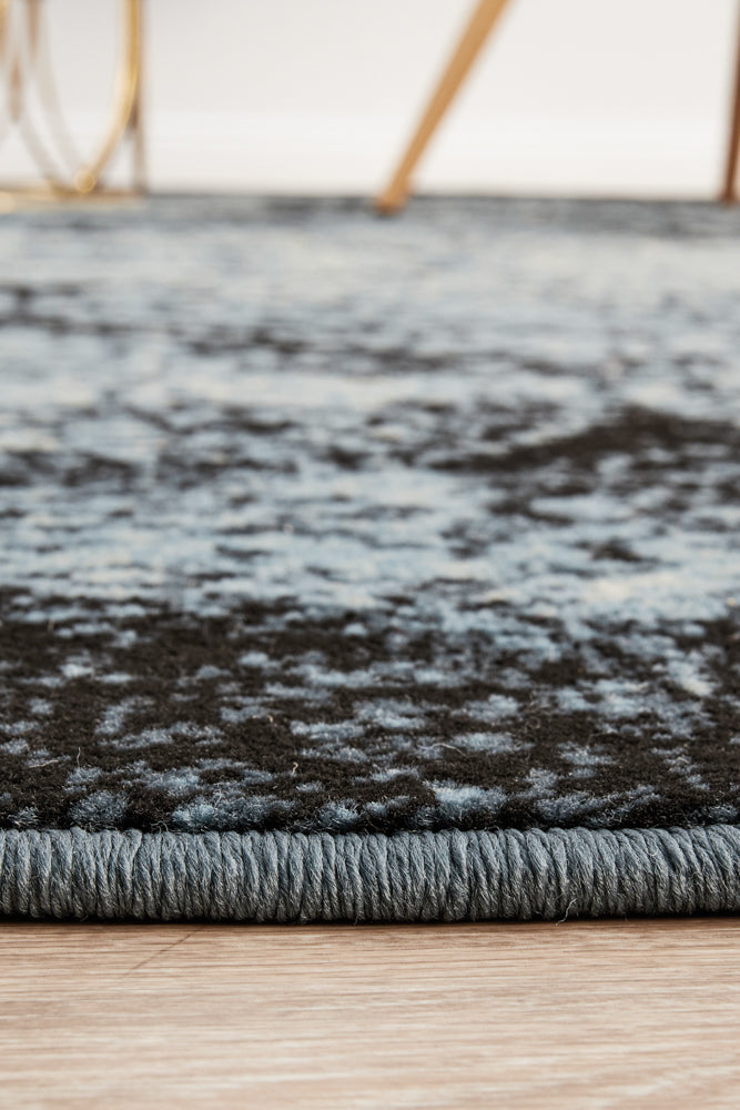 Sally Morgan Distressed Navy Rug