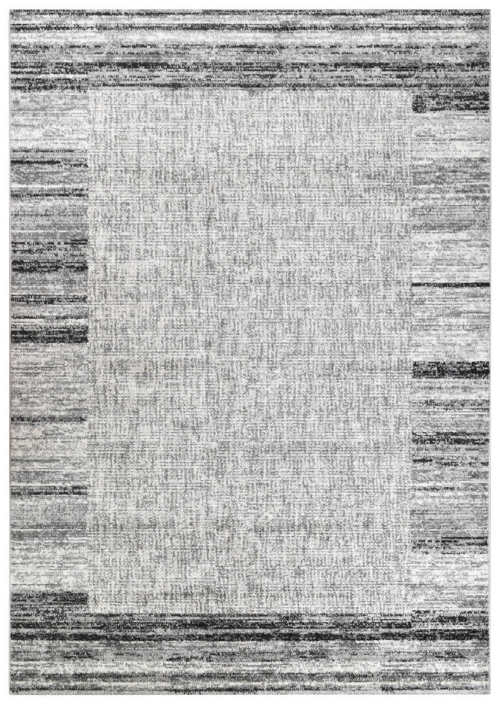 Ibiza Rio Light Grey Cream Rug