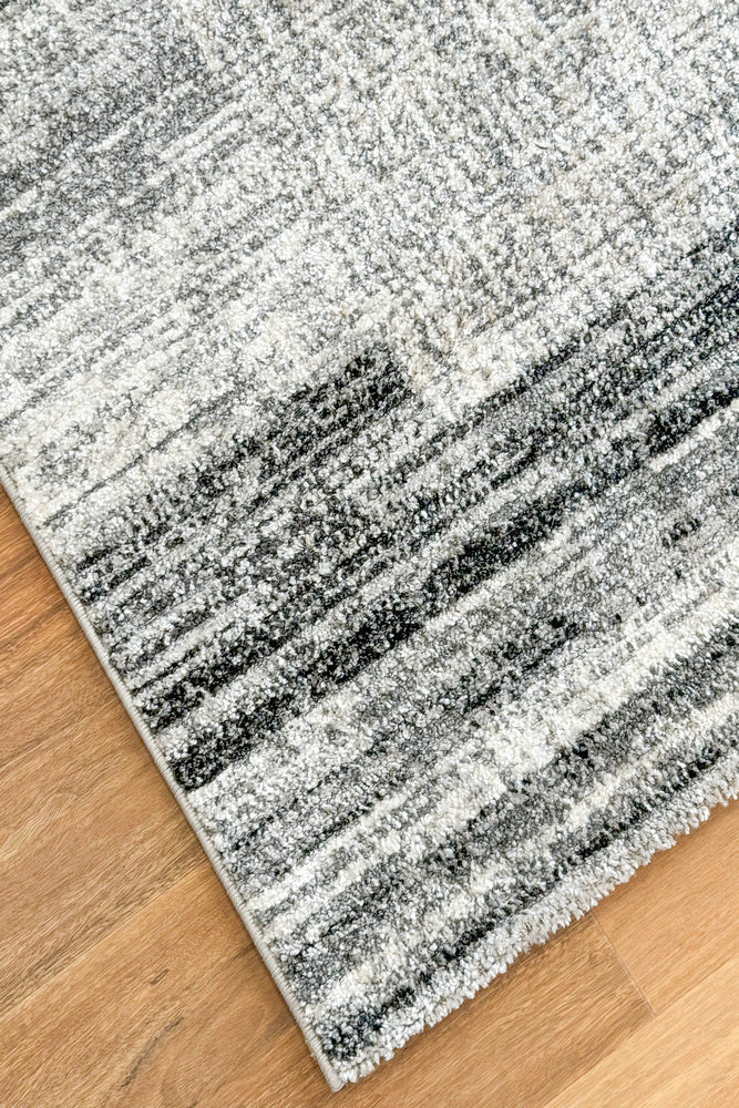 Ibiza Rio Light Grey Cream Rug