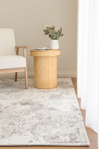 Ibiza Mist Cream Brown Rug