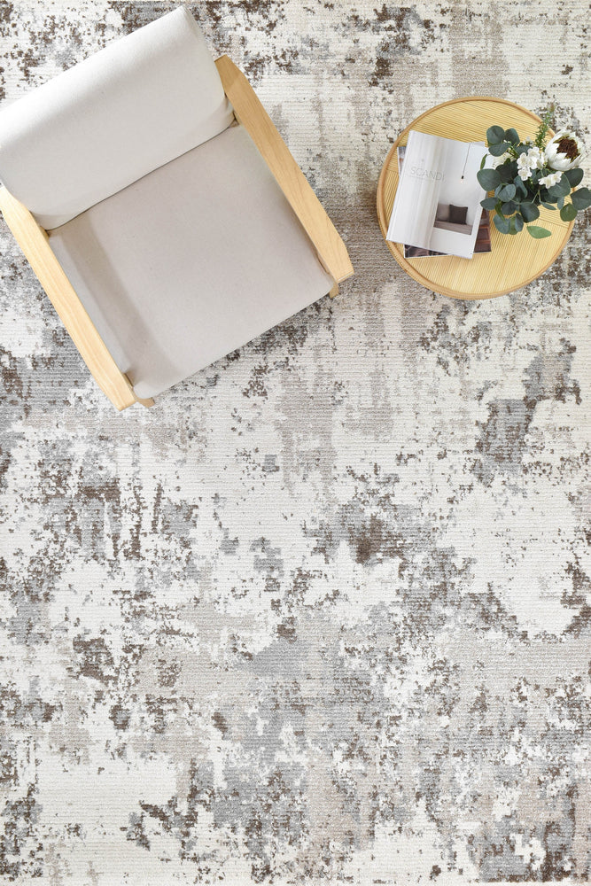 Ibiza Mist Cream Brown Rug