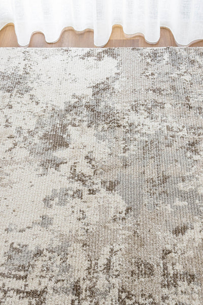 Ibiza Mist Cream Brown Rug