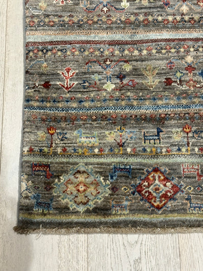 Kazak Khorjin Handmade Vegi Dye Rug (SKT550-1991) 98X58CM