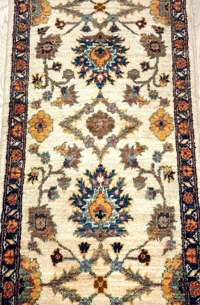 Chobi Handmade Vegi Dye Wool Rug (550-1970) 105x54cm