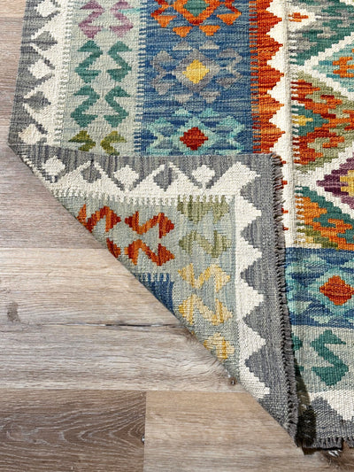 Kilim Chobi Handmade Multi Wool Rug (STK550-2094) 293X203CM