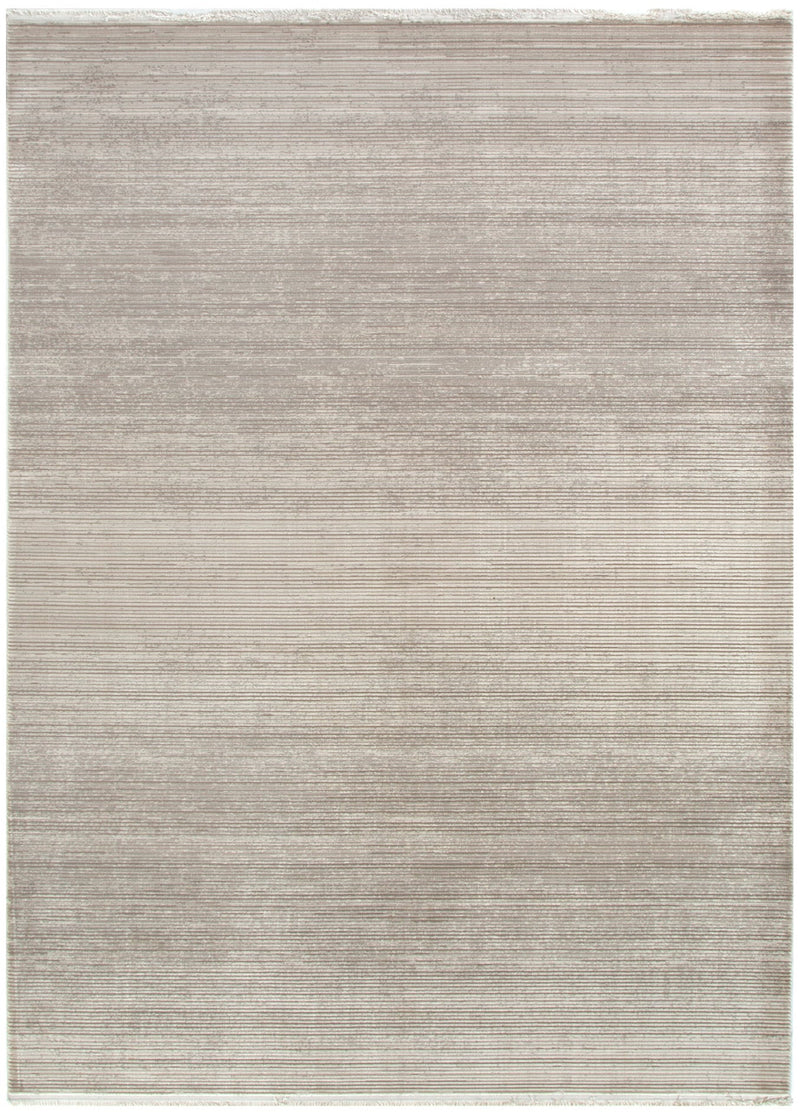 Castle Silky Sleek Stripe 2 Beige Rug
