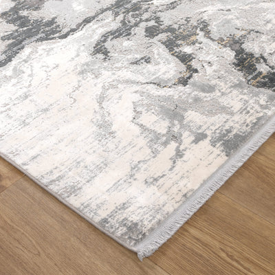 Castle River Marble 4 Grey Rug