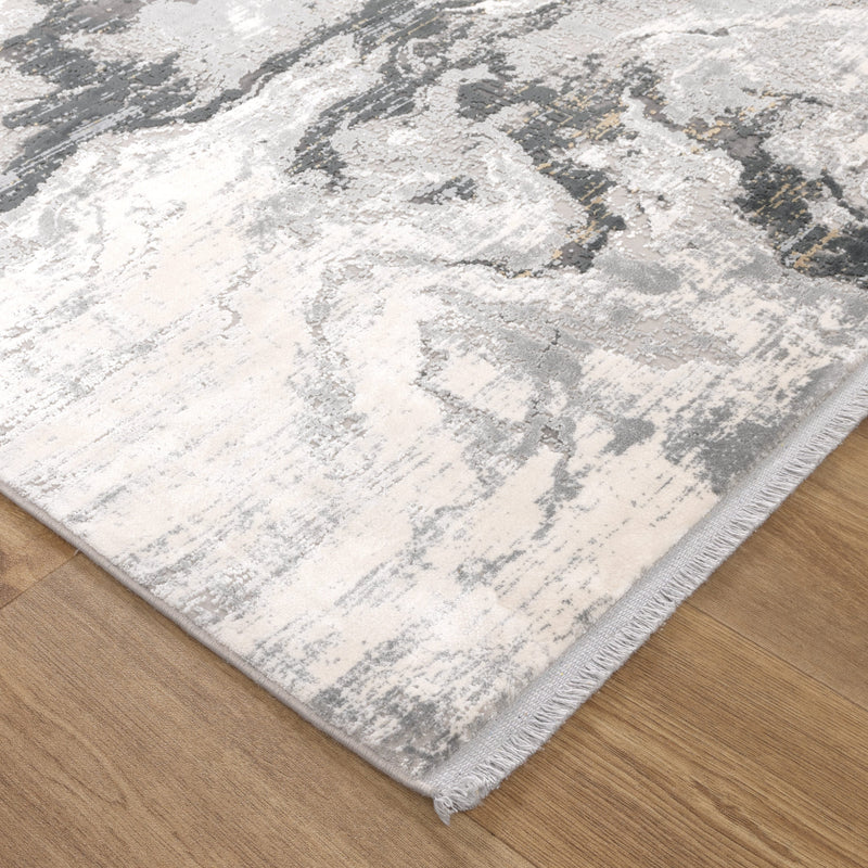 Castle River Marble 4 Grey Rug