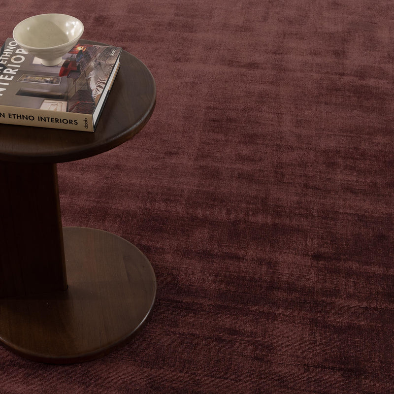 Kashmir Eco Chocolate Cherry Rug