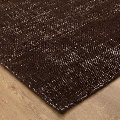 Hayat Loom Chocolate Brown Indoor Outdoor Rug