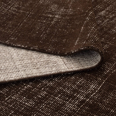 Hayat Loom Chocolate Brown Indoor Outdoor Rug