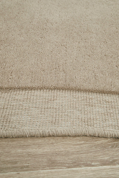 Cleo Latte Pure NZ Wool Rug