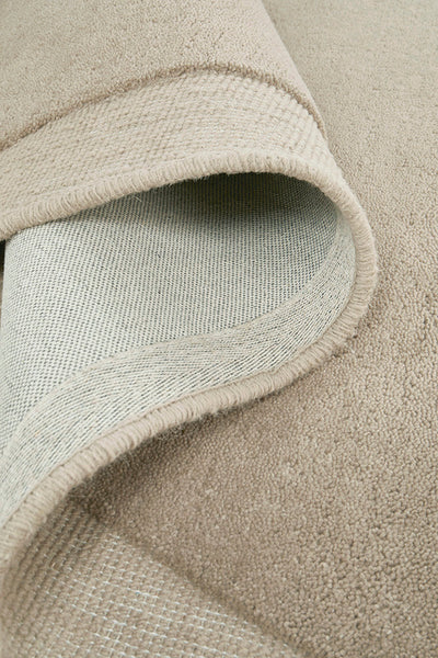 Cleo Latte Pure NZ Wool Rug