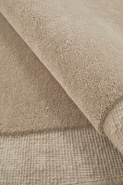 Cleo Latte Pure NZ Wool Rug