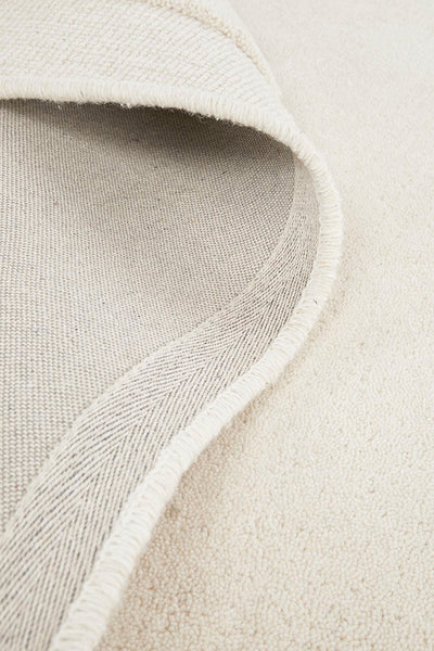 Cleo Milk Pure NZ Wool Rug
