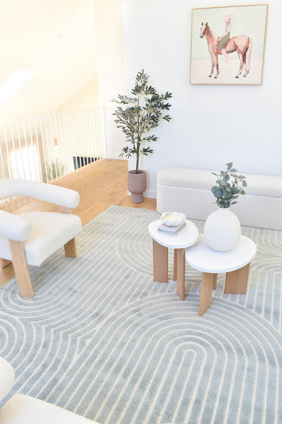 Rosella Coco 02 Blue Haze Rug