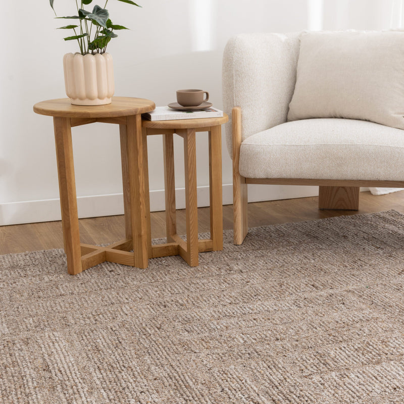 Oxley Pura Cocoa Modern Wool Rug