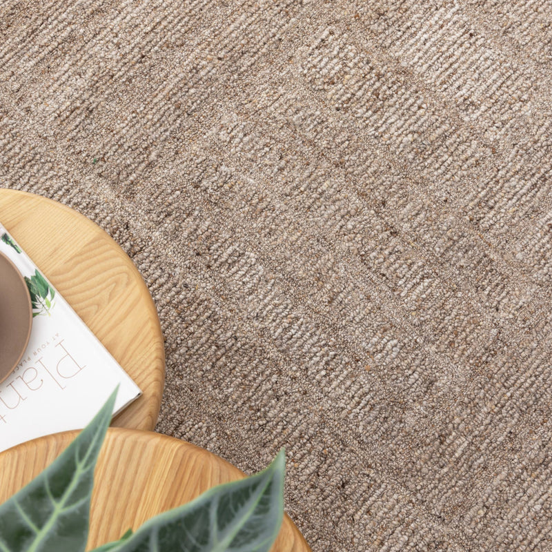 Oxley Pura Cocoa Modern Wool Rug
