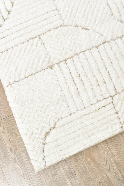 Forum Retro Beige Runner Rug