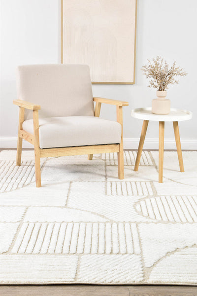 Forum Retro Beige Rug