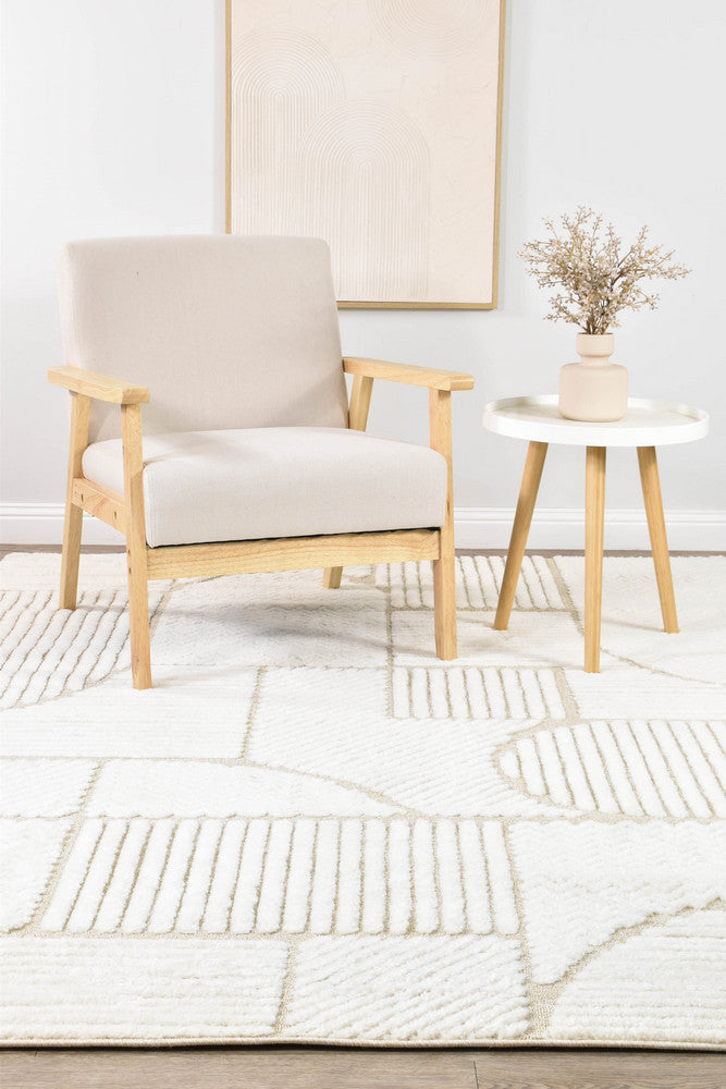 Forum Retro Beige Rug