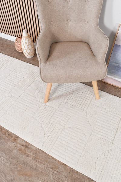Forum Retro Cream Runner Rug