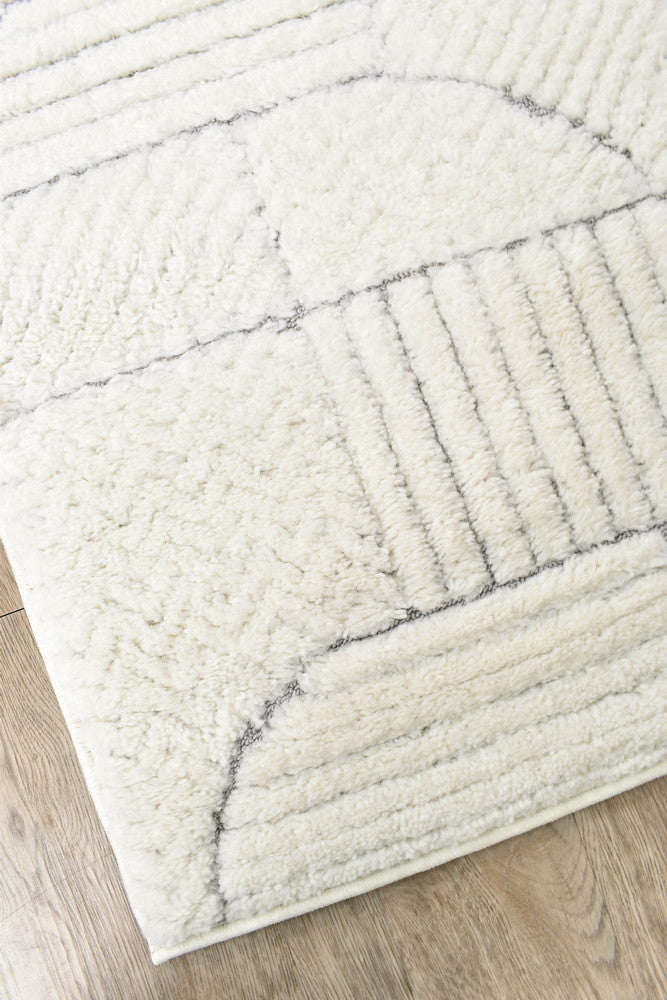 Forum Retro Grey Runner Rug