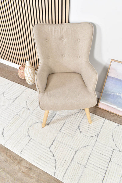 Forum Retro Grey Runner Rug
