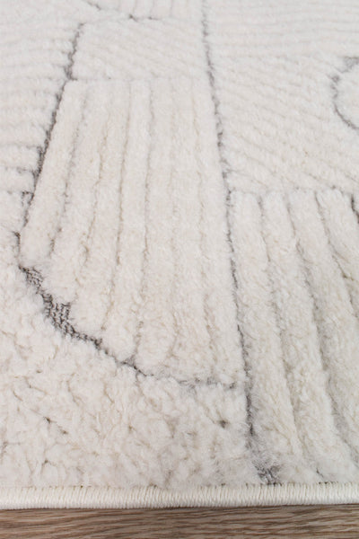 Forum Retro Grey Runner Rug