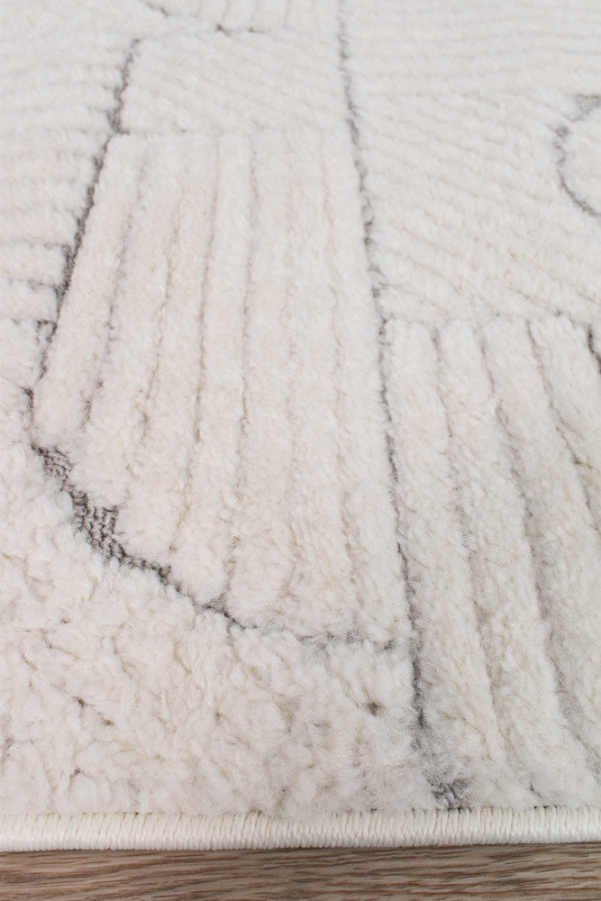 Forum Retro Grey Runner Rug