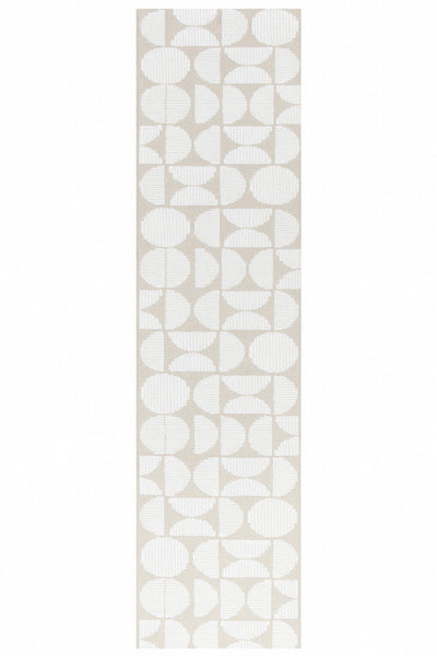Forum Curves Beige Runner Rug