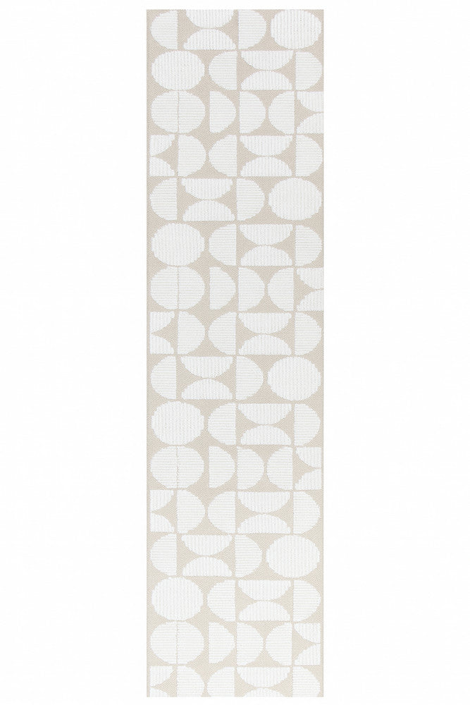 Forum Curves Beige Runner Rug