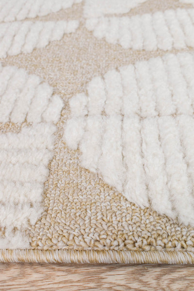 Forum Curves Beige Runner Rug