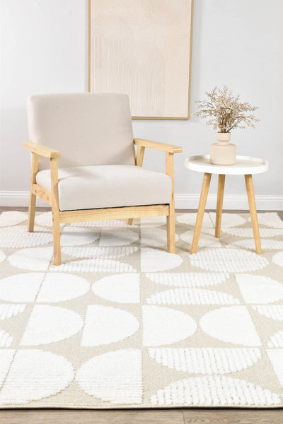Forum Curves Beige Rug