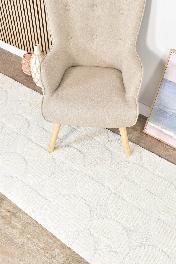 Forum Curves Cream Runner Rug