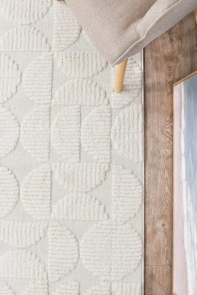 Forum Curves Cream Runner Rug