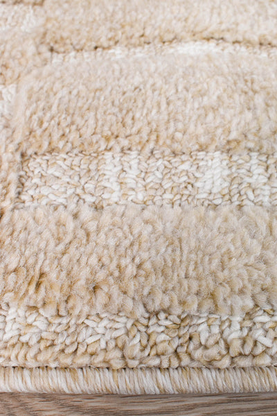 Forum Blocks Beige Runner Rug